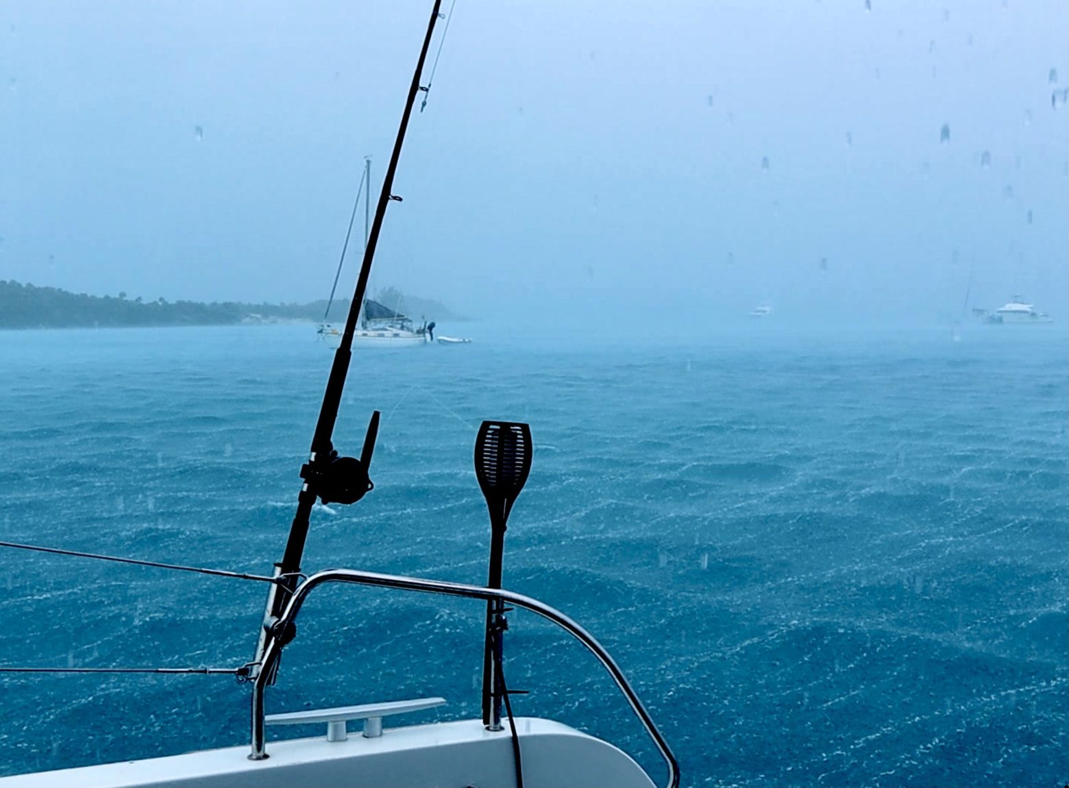 Our First Big Storm in the Bahamas!